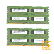 16GB Micron 4x 4GB 2RX8 PC3-12800E DDR3 1600MHz ECC Reg-DIMM Server Memory RAM $ picture