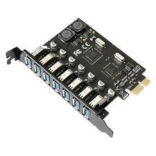 PCB+Metal 5Gbps 7 Port USB3.0 PCI Express Card Expansion Converter Adapter picture