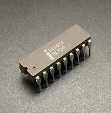 Intel D1103A Dynamic RAM Ceramic DIP16 First Commercially Available DRAM NOS picture