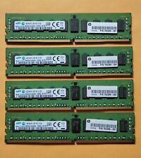32GB ECC DDR4 RAM 4x8GB PC4-2133p Samsung Workstation/Server Memory w+ HP lable picture