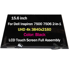 4K For Dell Inspiron 7500 7506 2-in-1 Touch Screen LCD Full Assembly J9PFV F5X01 picture