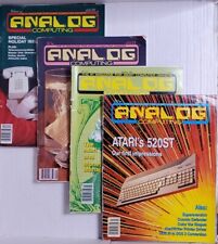 Analog Computing The #1 Magazine Atari Computer Owners 1985-86 #28 #32 #37 #42 picture