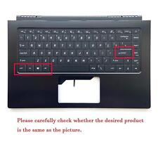 New For MSI Modern 15 MS-1551 15.6in Upper Case Palmrest Backlit Keyboard Cover picture