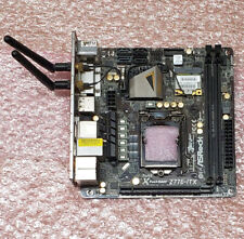 Working Asrock Z77E-ITX Intel LGA 1155 Mini ITX motherboard w/ WiFi & I/O shield picture