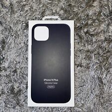 Genuine Official Apple iPhone 14 Plus Silicone Case with MagSafe Midnight NEW picture