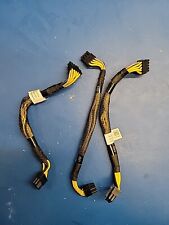 LOT OF 3 Dell CTJYF POWEREDGE R730 R730xd SERVER BP BACKPLANE POWER CABLE 10 PIN picture