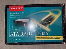 Adaptec ATA RAID 1200A 32-BIT PCI 2-CHANNEL ATA/100 RAID CARD AAR-1200A KIT NEW picture
