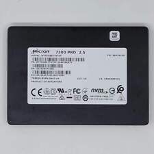 24pcs 7.68TB MICRON SSD 7300 PRO U2 MTFDHBE7T6TDF Solid State Drive 2.5