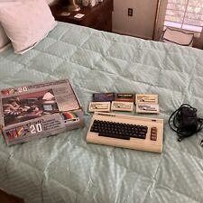 Commodore Vic-20 Computer System & Cords with box And Games picture