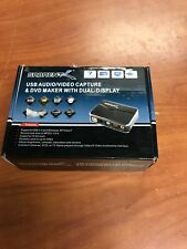Sabrent VD-GRBR USB 2.0 Video Audio Capture DVD Maker W/ Cables Tested  picture