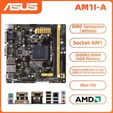 ASUS AM1I-A Motherboard Mini-ITX AMD Sempron/Athlon AM1 DDR3 SATA3 HDMI VGA+I/O picture