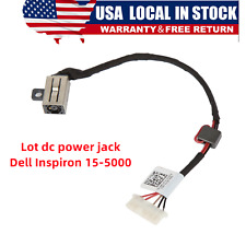 Lot DC Power Jack Cable For Dell Inspiron 15-5000 Charging Port Plug DC30100UD00 picture