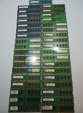 Lot of 37 Desktop RAM Memory Boards Several Brands Mixed Capacities Mostly Pairs picture