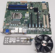 Supermicro X10SAE Industrial ATX Motherboard With I/O shield Heatsink -8 SATA picture