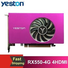 Yeston Radeon RX550 4GB GDDR5 PCIExpress 3.0 DirectX12 4*HDMI Graphics Card picture