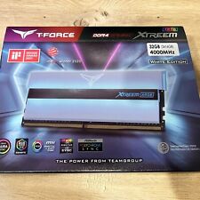 Team Group T-FORCE XTREEM ARGB 32GB (2 x 16GB) DDR4 4000 MHz, White Edition picture