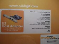 CALDIGIT U3 3.0 Superspeed Host Adapter ~ Zero Hours ~ With Disc picture