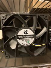 4-pack 285 CFM SUPER HIGH SPEED SERVER MINER FAN 12V 2.5A 120x38mm 3-Pin PWM picture