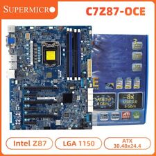 Supermicro C7Z87-OCE Motherboard ATX Intel Z87 LGA1150 DDR3 SATA3 HDMI SPDIF+BOX picture