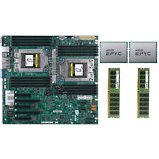 2x AMD EPYC 7371 CPU,32 Cores 3,8 GHz,Supermicro H11DSi-NT Motherboard, 64GB RAM picture
