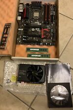 MSI Z77A-GD65 GAMING Motherboard & EVGA GEFORCE GRX 750 TI Sc Graphics Card picture
