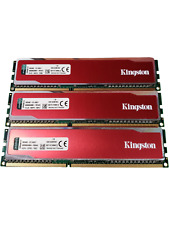 (3 Piece) Kingston HyperX red KHX13C9B1R/4 DDR3-1333 12GB (3x4GB) Desktop Memory picture