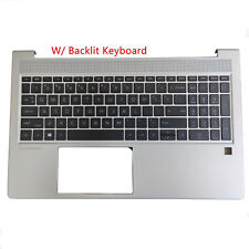 New For HP Elitebook 650 G10 Palmrest Upper Case + Backlit Keyboard N45680-001 picture