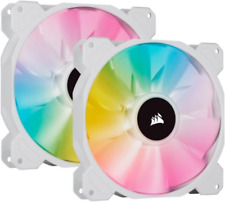 Icue SP140 RGB Elite Performance 140Mm White PWM Dual Fan Kit with Lighting Node picture