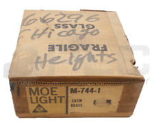 SEALED NEW THOMAS INDUSTRIES M-744-1 MOE LIGHT SATIN BRASS *READ* picture