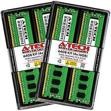 A-Tech 64GB 4x 16GB 2Rx8 PC4-21300R DDR4 2666MHz ECC REG RDIMM Server Memory RAM picture