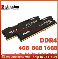 HyperX FURY DDR4 8GB 16GB 4GB 32GB 3200MHz PC4-25600 Desktop Memory DIMM 288 picture