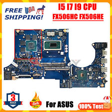 For ASUS FX706 FX706HE FX506HC FX506HE DA0NJJMBAF0 Motherboard I5 I7 I9 CPU picture