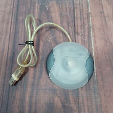 Vintage Apple M4848 Grey iMac Hockey Puck USB Wired Mouse - Works , preview picture