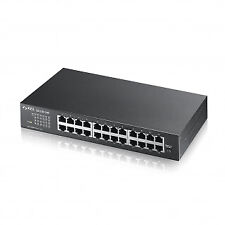 ZyXEL-New-GS1100-24E _ 24-Port GbE Unmanaged Switch - 24 Ports - 24 x  picture