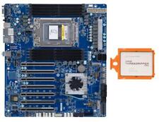AMD Ryzen Threadripper PRO 5975WX CPU W/ Gigabyte MC62-G41Motherboard Mainboard picture