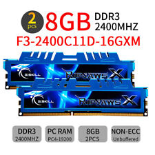 16GB 2x 8GB G.Skill Ripjaws DDR3 OC 2400MHz F3-2400C11D-16GXM 240Pin Memory RAM picture