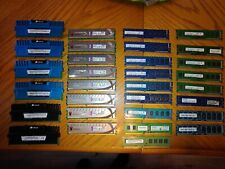 LOT OF 31 4GB DDR3 Desktop Memory Mixed Speed/Brand CORSAIR HYPERX picture
