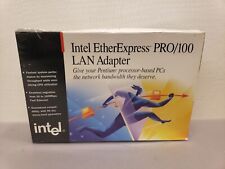 NEW Vintage Intel EtherExpress Pro/100 PCI LAN Adapter New In Sealed Box picture