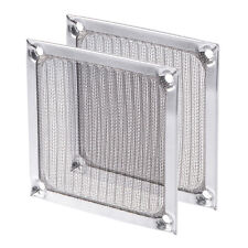 2pcs 80mm Computer Fan Filter Grills Stainless Steel Mesh Dustproof Case Cover picture