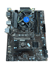 Mining Motherboard Combo MSI H270-A PRO Motherboard + CPU + RAM + Switch picture