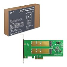 Vantec Dual M.2 SSD RAID PCIe x4 Host Card (UGT-M2PC300R), Green picture