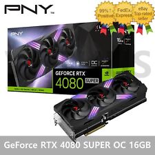 PNY XLR8 Geforce RTX 4080 SUPER VERTO EPIC-X RGB D6X OC 16GB Gaming Graphic card picture