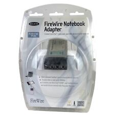 Belkin FireWire Notebook Adapter Interface Card 2003 New Sealed 3 Ports picture