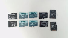 Lot of 10 - 64GB Various Brands MicroSD Memory Cards picture