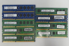 Lot of 9 Samsung / SK hynix / Micron / Nanya 4GB 2Rx8 Memory Used picture
