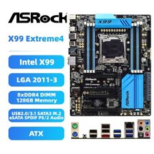 ASRock X99 Extreme4 Motherboard ATX Intel X99 LGA2011-3 DDR4 SATA3 M.2 Audio+I/O picture