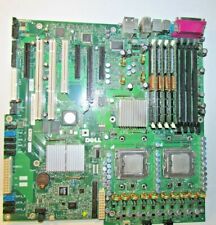 Dell Intel Dual Socket 771 Motherboard 0DT029 WITH DUAL XEON 5060 + 4GB RAM picture