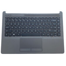For HP 240 245 G8 Palmrest Case w/ Non-Backlit US Keyboard Touchpad M23367-001 picture