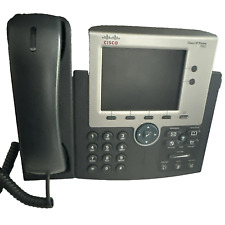 Cisco 7945G Series VoIP PoE Business Phone w/Handset UNTESTED Wallmount Desktop picture