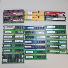 Lot of 27 Mixed Brands & Size 1 2 4GB 512mb Desktop Memory RAM Samsung Micron picture